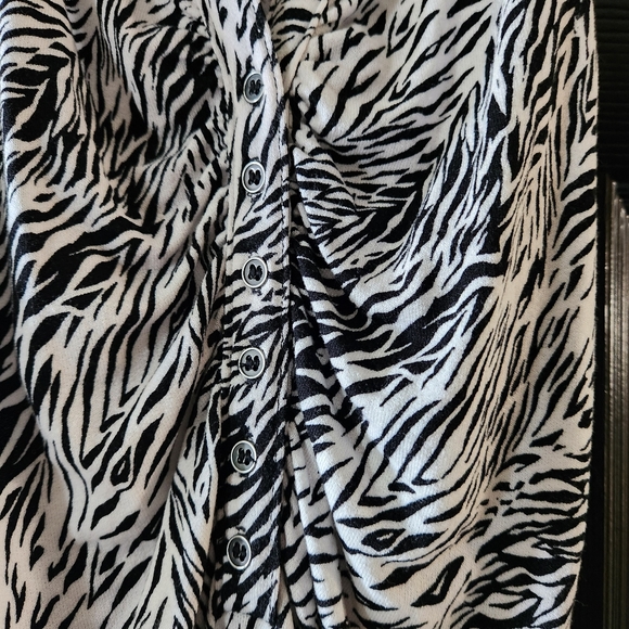 Free People Coco Zebra Print Racer Back Tank - Picture 4 of 11